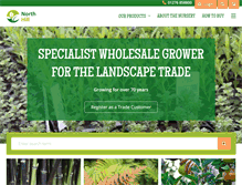 Tablet Screenshot of northhillnurseries.co.uk
